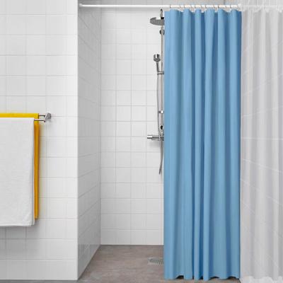 Douchegordijn Exma basic azul Blauw PVC 180 x 180 cm