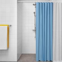 Douchegordijn Exma basic azul Blauw PVC 180 x 180 cm