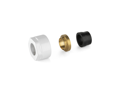 Koppelingen Koper Plieger Valvola 1/2" 15 mm Wit