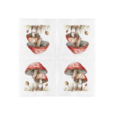 Esschert Design Servetten vliegenzwam