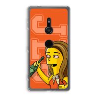 Jamie Lee Simpson: Sony Xperia XZ2 Transparant Hoesje