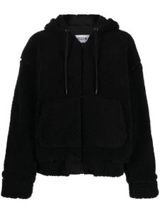 MOSCHINO JEANS hoodie à ornements en cristal - Noir