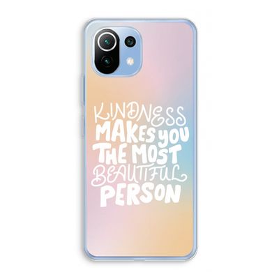 The prettiest: Xiaomi Mi 11 Lite Transparant Hoesje