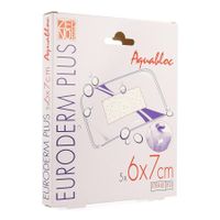 Euroderm Plus 6x 7cm 5 Pleister Steriel Wtp - thumbnail