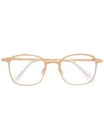 MASAHIROMARUYAMA lunettes de vue MM-0014 à monture ovales - Or