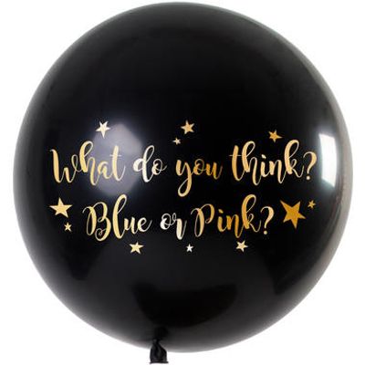 Gender Reveal Ballon Metallic Goud Girl (90cm)