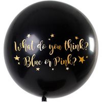 Gender Reveal Ballon Metallic Goud Girl (90cm)
