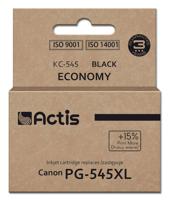 Actis KH-303BKR inkt voor Canon printer, vervanging voor Canon PG-545XL; Supreme; 15ml; 207 pagina's; zwart. Drukt 15% meer af dan de OEM.