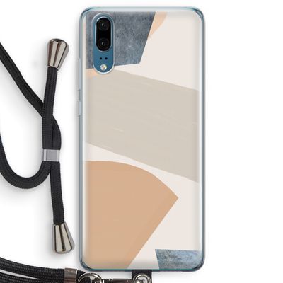 Formo: Huawei P20 Transparant Hoesje met koord