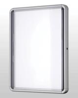 Nobo Premium Plus binnenvitrine, draaideur met slot, magnetisch, 6 x A4