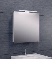 Spiegelkast Met Led Verlichting 60X60 Aluminium Aqua Splash - thumbnail