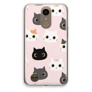 Katten: LG K10 (2017) Transparant Hoesje