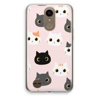 Katten: LG K10 (2017) Transparant Hoesje