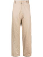 Lanvin Twisted cotton chino trousers - Tons neutres - thumbnail