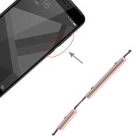 Aan/uit-knop en volume knop voor Xiaomi Redmi 4X (goud)
