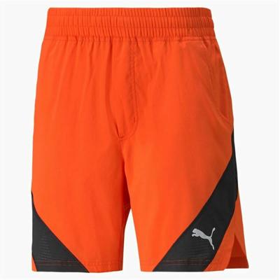 Broeken voor Volwassenen Puma Vent Woven 7 Oranje Mannen - Maat: M