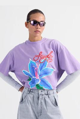 Stieglitz Claudia Oversized T-shirt | Purple