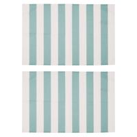 Onderzetterset Vinthera Okapi Tweekleurig Textiel 33 x 45 cm 2 Onderdelen