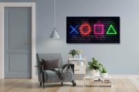 Poster - Gamer Neon-knopsymbool