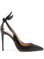 Aquazzura escarpins Bow Tie 105 mm - Noir