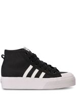 adidas baskets mi-montantes Nizza à plateforme - Noir