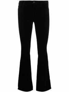 L'Agence pantalon bootcut slim - Noir