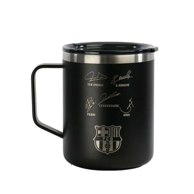 Thermische Beker met Deksel F.C. Barcelona Marineblauw Roestvrij staal