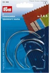 Prym Gebogen Stoffeerdersnaalden No. 2-4-5 Zilver