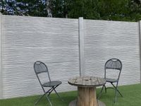 Betonschutting Bamboostone enkelzijdig 200x200cm