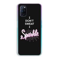 Sparkle quote: Oppo A52 Transparant Hoesje