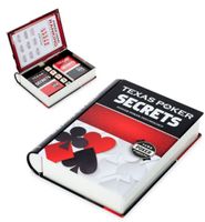 Balvi pokerset Secrets 19 x 15 cm metaal zwart - thumbnail
