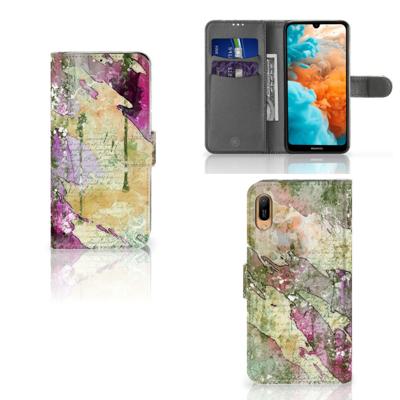 Hoesje Huawei Y6 (2019) Letter Painting Hoesje Huawei Y6 (2019) Letter Painting