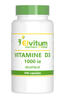 Elvitum Vitamine D3 1000 IE Capsules