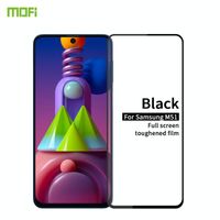 Voor Samsung Galaxy M51 MOFI 9H 2.5D Full Screen Tempered Glass Film(Zwart)