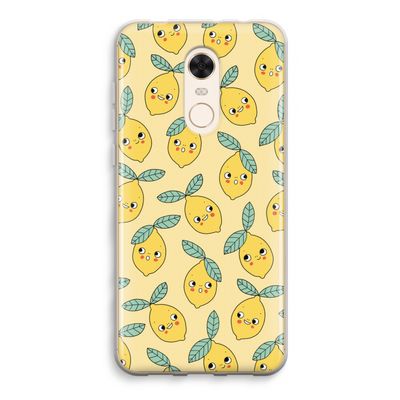Citroenen: Xiaomi Redmi 5 Transparant Hoesje