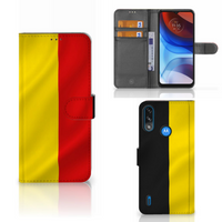 Motorola Moto E7i Power | E7 Power Bookstyle Case Belgische Vlag