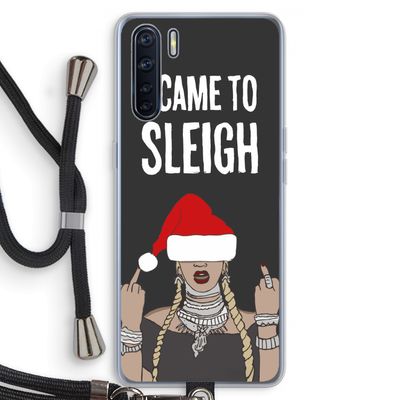 Came To Sleigh: Oppo A91 Transparant Hoesje met koord