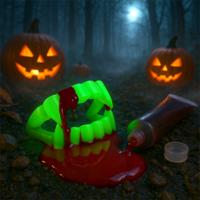 Nepbloed met Glow in the Dark Tanden