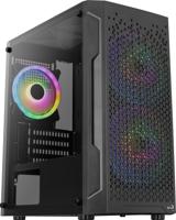 Aerocool Trinity Mini v2 tower behuizing USB-A 2.0, 2x USB-A 3.2 (5 Gbit/s), 2x Audio, Window-kit - thumbnail