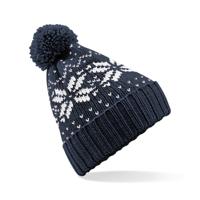 Wintermuts Snowstar - navy blauw - gesponnen acryl - volwassenen