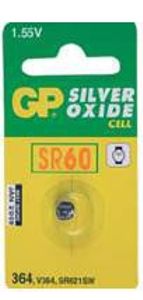 GP Batteries Super Alkaline SR60 Wegwerpbatterij Zilver-oxide (S)
