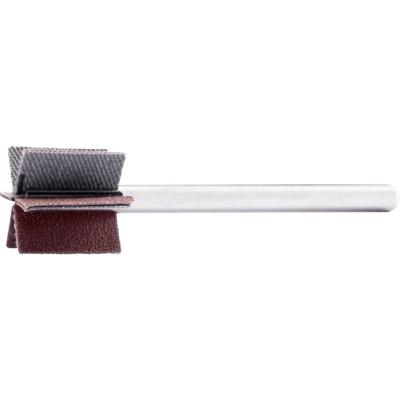 PFERD TOOLS 44403253 PAARD korund vakslijper F Ø 20x20mm schacht-Ø 6 mm lengte 60 mm lamellen 6x2 lamellen A150 voor fijnschuren en finish Diameter 20 mm 10