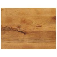 Tafelblad rechthoekig 80x60x3,8 cm massief mangohout