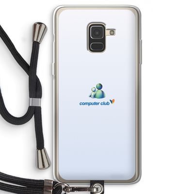 MSN: Samsung Galaxy A8 (2018) Transparant Hoesje met koord