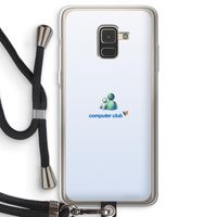MSN: Samsung Galaxy A8 (2018) Transparant Hoesje met koord