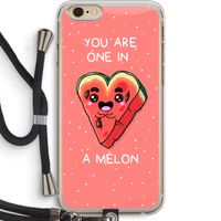 One In A Melon: iPhone 6 PLUS / 6S PLUS Transparant Hoesje met koord