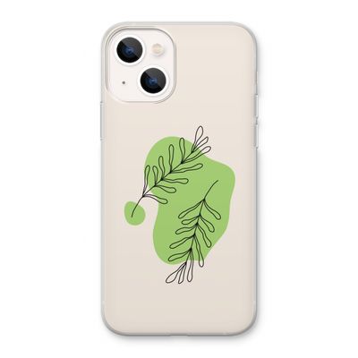 Beleaf in you: iPhone 13 Transparant Hoesje