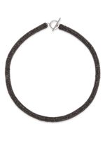 Brunello Cucinelli collier ras du cou à micro-perles - Argent