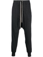 Rick Owens DRKSHDW pantalon de jogging sarouel à lien de resserrage - Gris