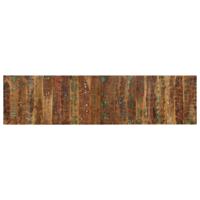 Hoofdbord 200 cm massief gerecycled hout meerkleurig
